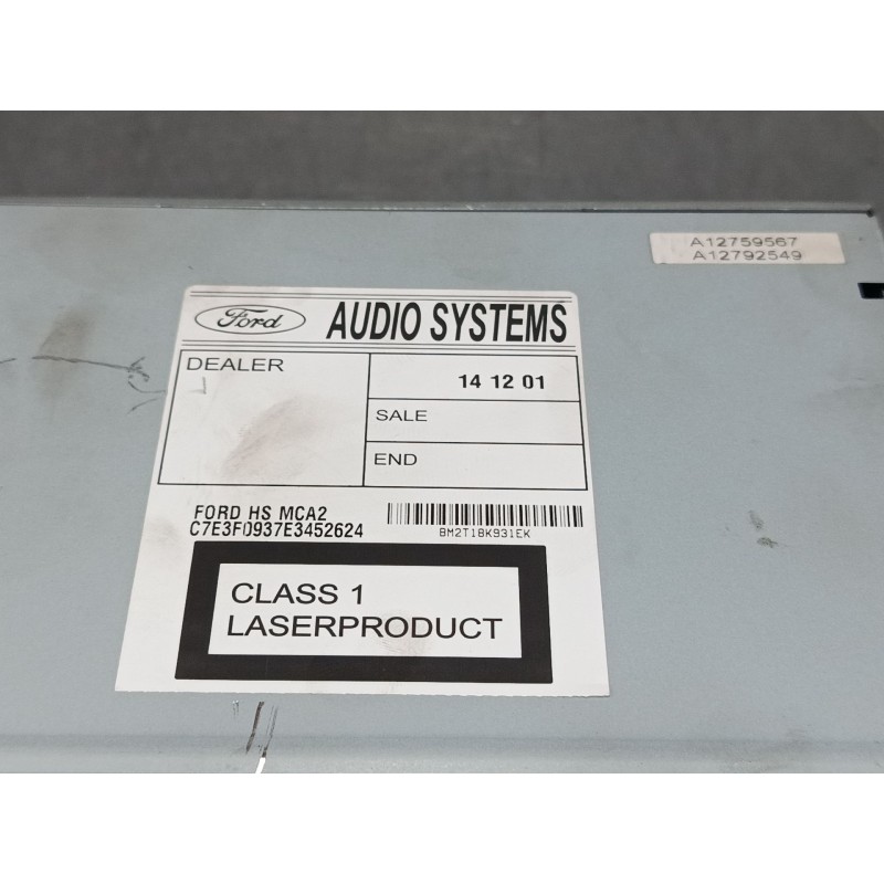 Recambio de pantalla multifuncion para ford s-max (wa6) 2.0 tdci referencia OEM IAM BM2T18K931EK  