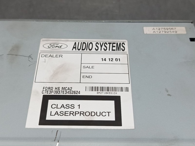 Recambio de pantalla multifuncion para ford s-max (wa6) 2.0 tdci referencia OEM IAM BM2T18K931EK  