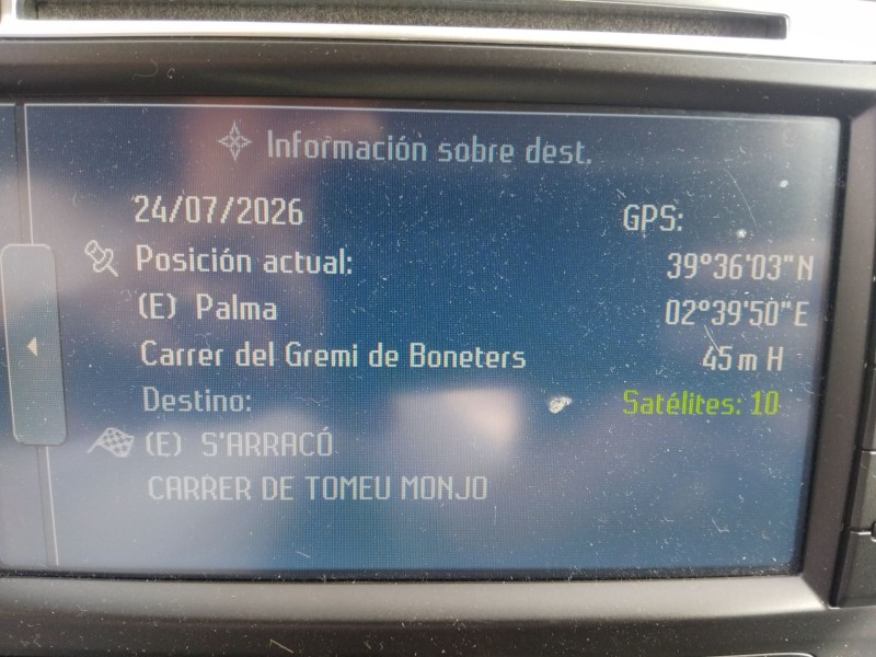 Recambio de pantalla multifuncion para ford s-max (wa6) 2.0 tdci referencia OEM IAM BM2T18K931EK  