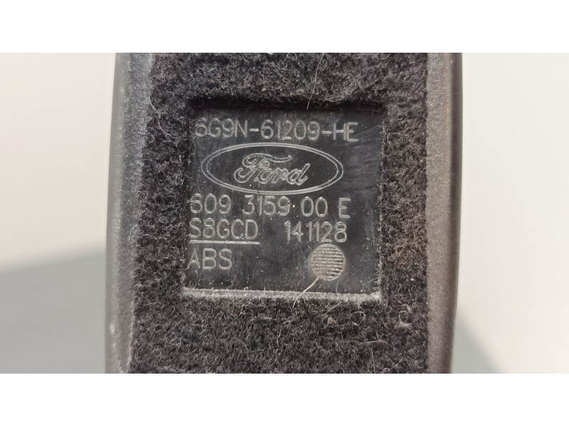 Recambio de anclaje cinturon delantero derecho para ford s-max (wa6) 2.0 tdci referencia OEM IAM 6G9N61209HE  