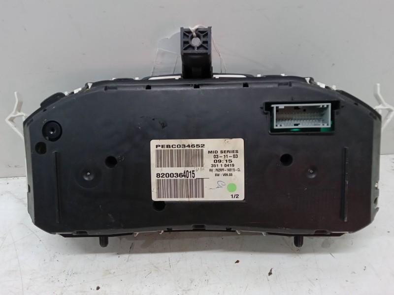 Recambio de cuadro instrumentos para renault megane ii (bm0/1_, cm0/1_) 1.6 16v (bm0c, cm0c) referencia OEM IAM 8200364015  PEBC