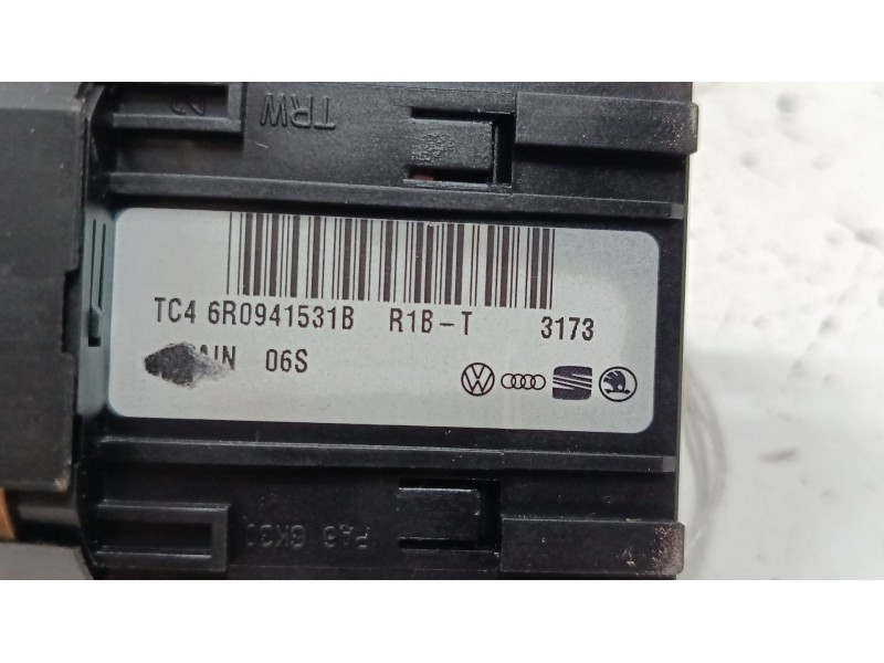 Recambio de conmutador de luces para volkswagen polo v (6r1, 6c1) 1.2 tsi referencia OEM IAM 6R0941531B  