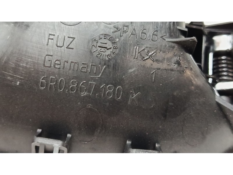 Recambio de maneta interior puerta delantera derecha para volkswagen polo v (6r1, 6c1) 1.2 tsi referencia OEM IAM 6R0867180K  