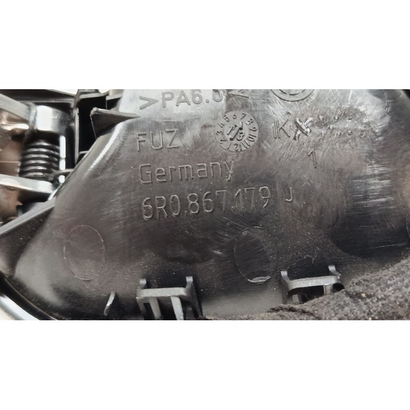 Recambio de maneta interior puerta delantera izquierda para volkswagen polo v (6r1, 6c1) 1.2 tsi referencia OEM IAM 6R0867179J  