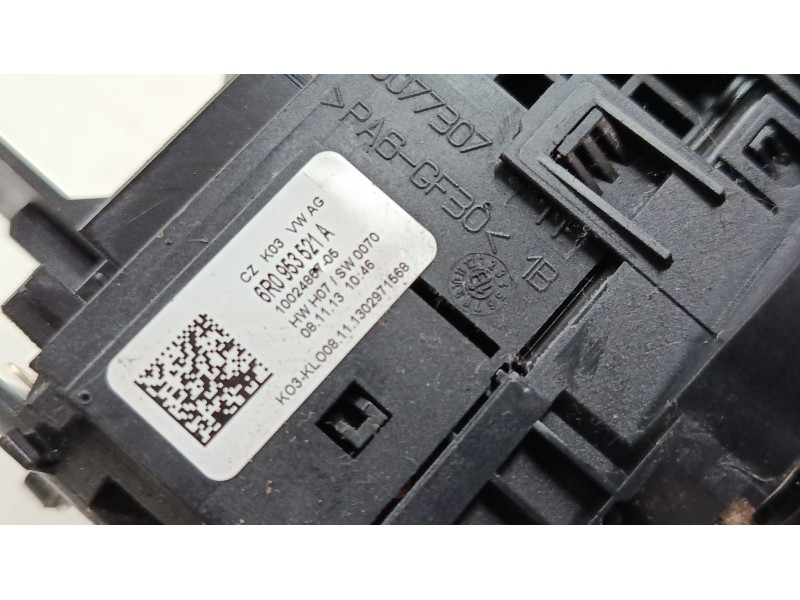 Recambio de mando luces para volkswagen polo v (6r1, 6c1) 1.2 tsi referencia OEM IAM 6R0953521A 6R0909654 