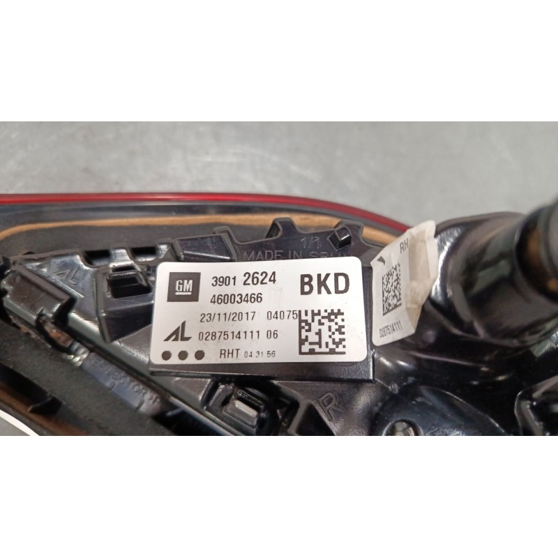 Recambio de piloto trasero porton derecho para opel corsa e (x15) 1.4 (08, 68) referencia OEM IAM 39012624  