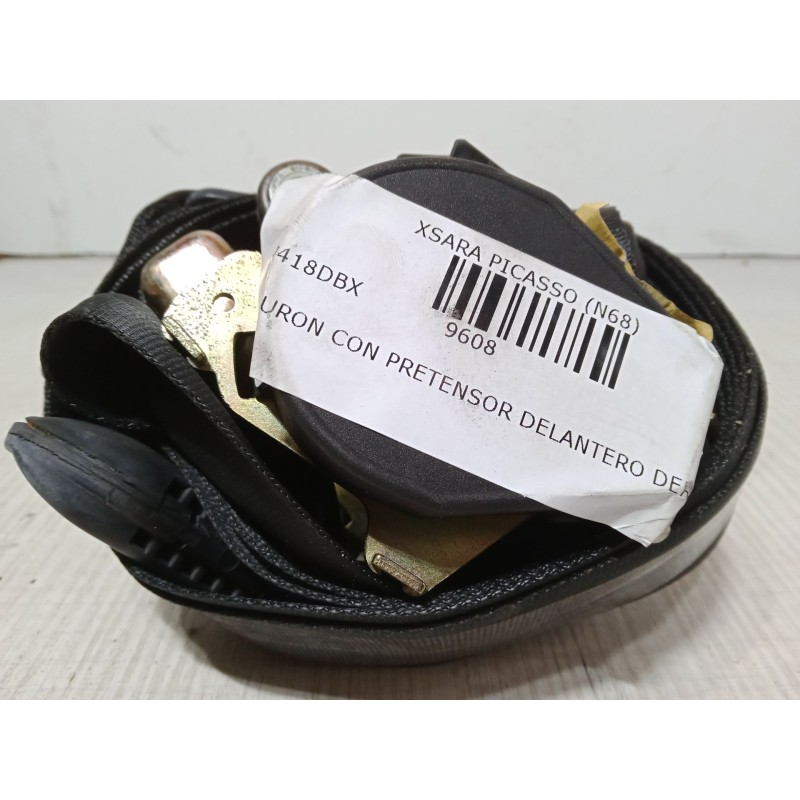 Recambio de cinturon con pretensor delantero derecho para citroën xsara picasso (n68) 2.0 hdi referencia OEM IAM   