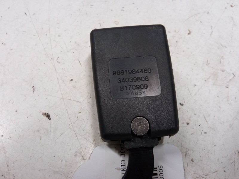 Recambio de anclaje cinturon trasero derecho para peugeot 5008 (0u_, 0e_) 1.6 hdi referencia OEM IAM 9681984480  