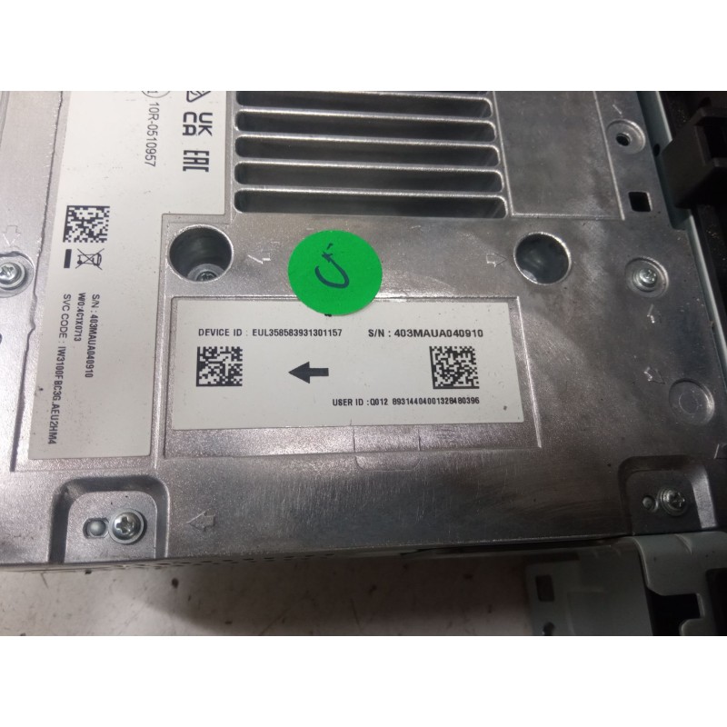 Recambio de pantalla multifuncion para hyundai i20 iii (bc3, bi3) 1.2 1.2 referencia OEM IAM 96560Q0DA04X  