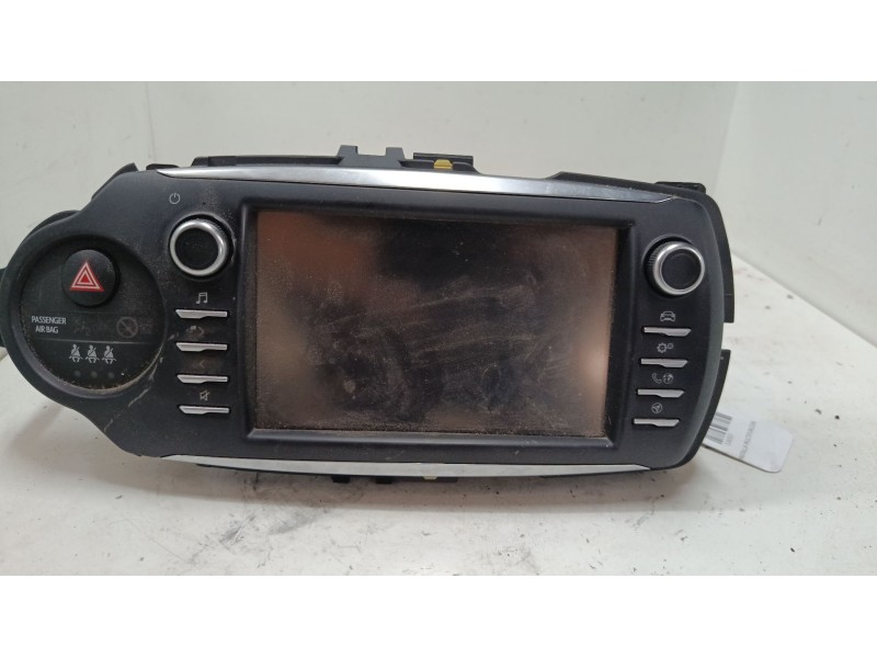 Recambio de pantalla multifuncion para toyota yaris (_p13_) 1.5 (nsp131_) referencia OEM IAM 861400D321  