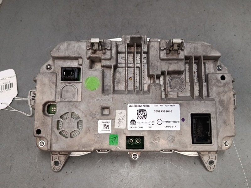 Recambio de cuadro instrumentos para fiat 500e (332_) elektro 3+1 (fa1) referencia OEM IAM 00521399610 A3C0466570800 