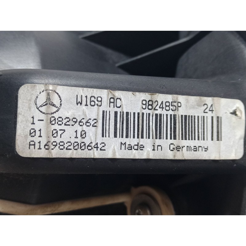 Recambio de motor calefaccion para mercedes-benz clase b sports tourer (w245) b 160 (245.231) referencia OEM IAM   
