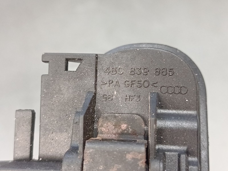 Recambio de maneta exterior puerta trasera derecha para audi a4 b6 (8e2) 1.8 t referencia OEM IAM 4bo839885  