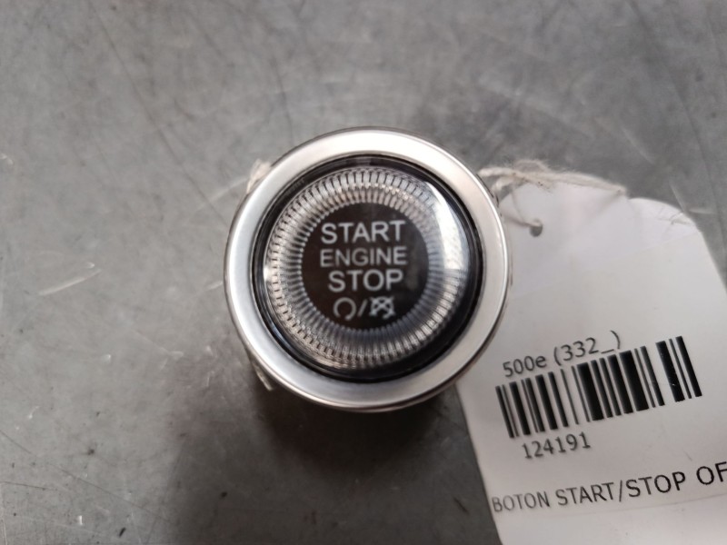 Recambio de boton start/stop off para fiat 500e (332_) elektro 3+1 (fa1) referencia OEM IAM 735800668 6000633170 