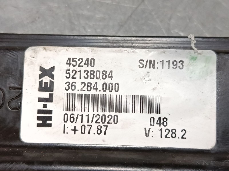 Recambio de elevalunas electrico delantero izquierdo para fiat 500e (332_) elektro 3+1 (fa1) referencia OEM IAM   