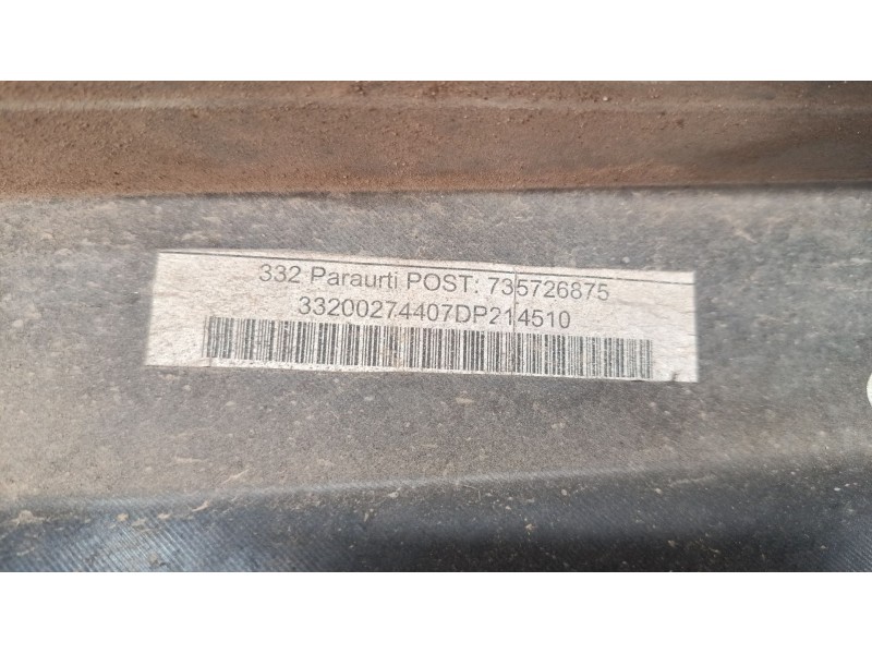Recambio de paragolpes trasero para fiat 500e (332_) elektro 3+1 (fa1) referencia OEM IAM 735780040  