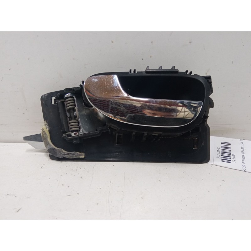 Recambio de maneta interior puerta delantera izquierda para peugeot 307 (3a/c) 1.6 16v referencia OEM IAM 9634768677  