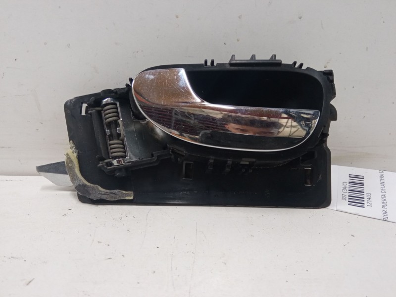Recambio de maneta interior puerta delantera izquierda para peugeot 307 (3a/c) 1.6 16v referencia OEM IAM 9634768677  