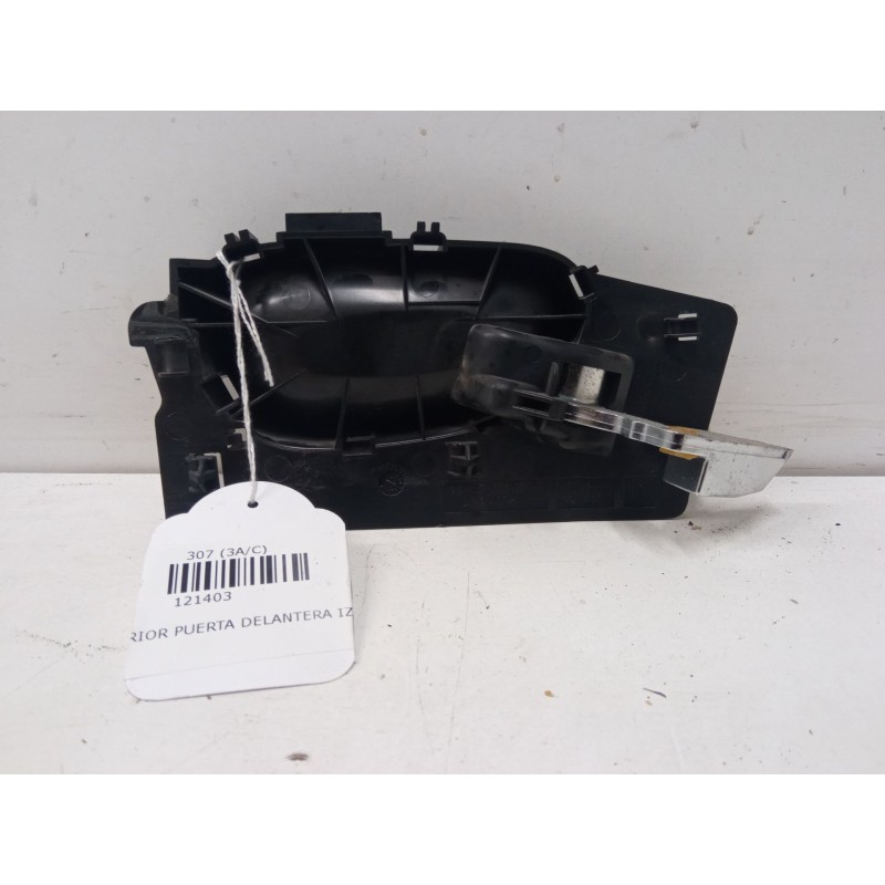 Recambio de maneta interior puerta delantera izquierda para peugeot 307 (3a/c) 1.6 16v referencia OEM IAM 9634768677  