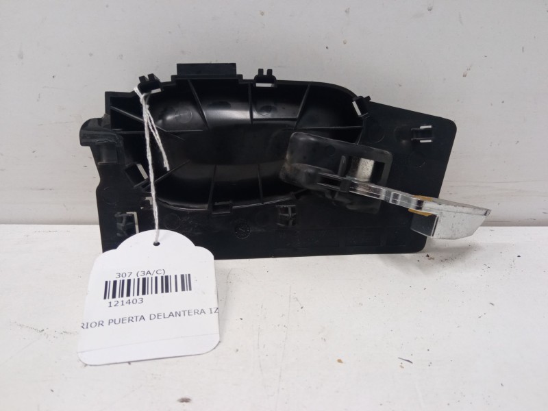 Recambio de maneta interior puerta delantera izquierda para peugeot 307 (3a/c) 1.6 16v referencia OEM IAM 9634768677  