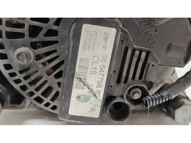 Recambio de alternador para citroën c4 ii (nc_) 1.6 hdi 110 referencia OEM IAM 9664779680  