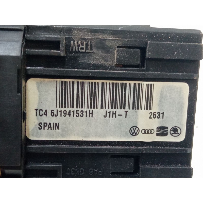 Recambio de conmutador de luces para seat ibiza iv (6j5, 6p1) 1.6 tdi referencia OEM IAM 6J1941531H  