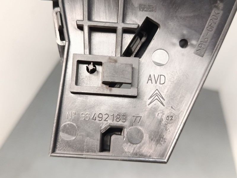 Recambio de maneta interior delantera derecha para citroën c5 i (dc_) 2.0 hdi (dcrhzb, dcrhze) referencia OEM IAM 9649218377  