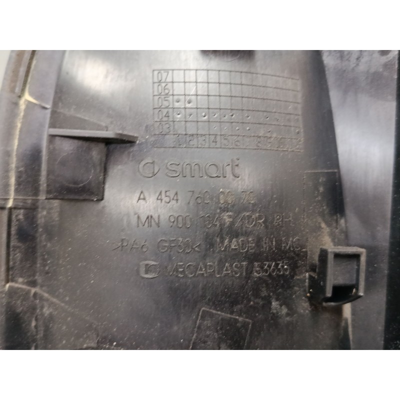 Recambio de maneta exterior puerta delantera derecha para smart forfour (454) 1.5 cdi (454.001) referencia OEM IAM   