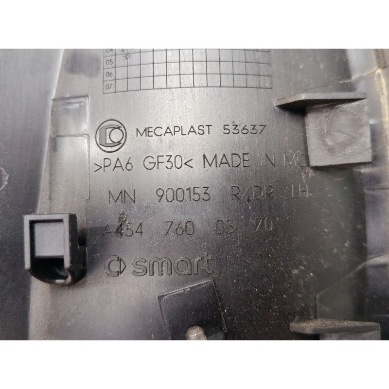 Recambio de maneta exterior puerta trasera izquierda para smart forfour (454) 1.5 cdi (454.001) referencia OEM IAM   