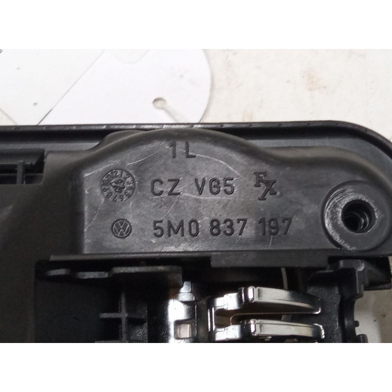 Recambio de maneta interior puerta delantera izquierda para volkswagen golf plus v (5m1, 521) 1.4 tsi referencia OEM IAM 5m08371