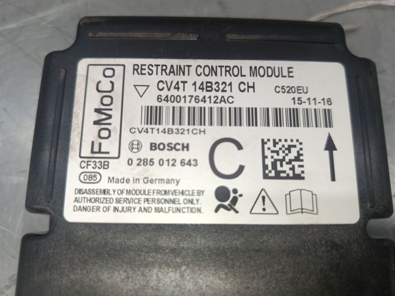 Recambio de centralita airbag para ford kuga ii (dm2) 1.5 ecoboost 4x4 referencia OEM IAM GV4T14B321CH  