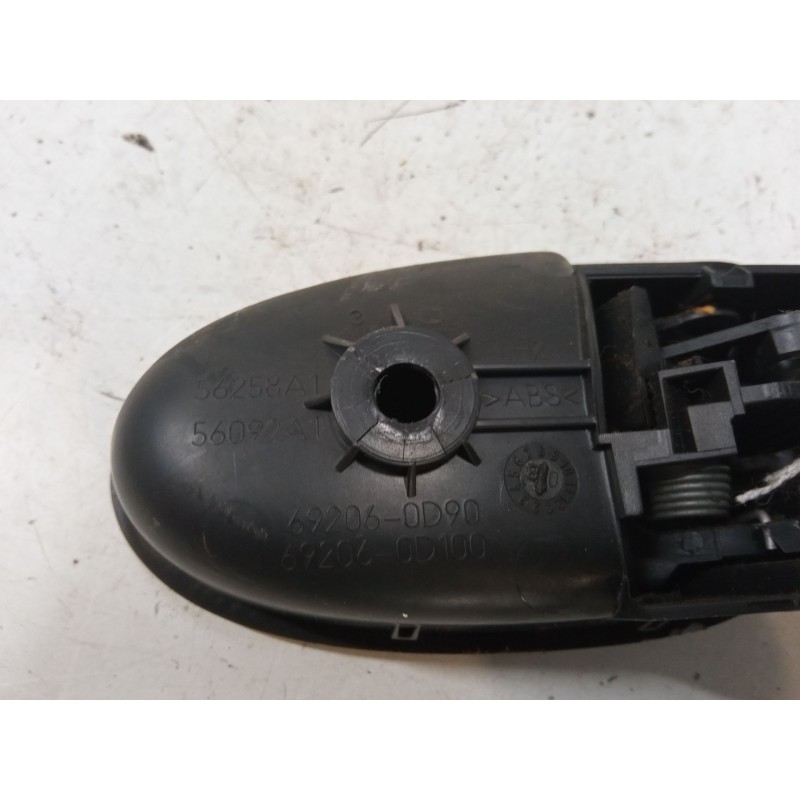 Recambio de maneta interior puerta delantera izquierda para toyota yaris (_p9_) 1.4 d-4d (nlp90_) referencia OEM IAM 692060D90  