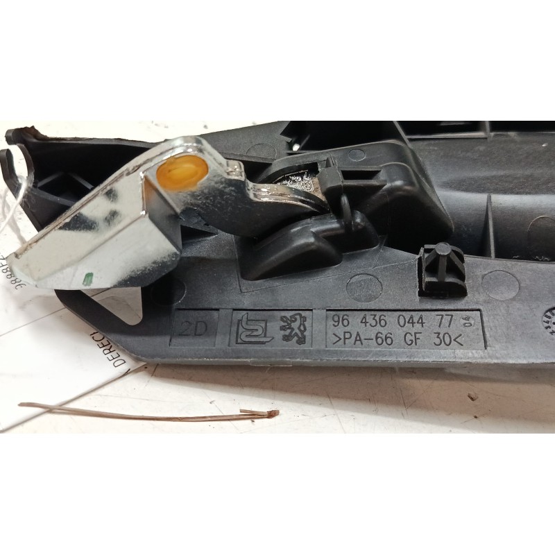 Recambio de maneta interior puerta delantera derecha para peugeot 307 sw (3h) 1.6 hdi 110 referencia OEM IAM 9643604477  