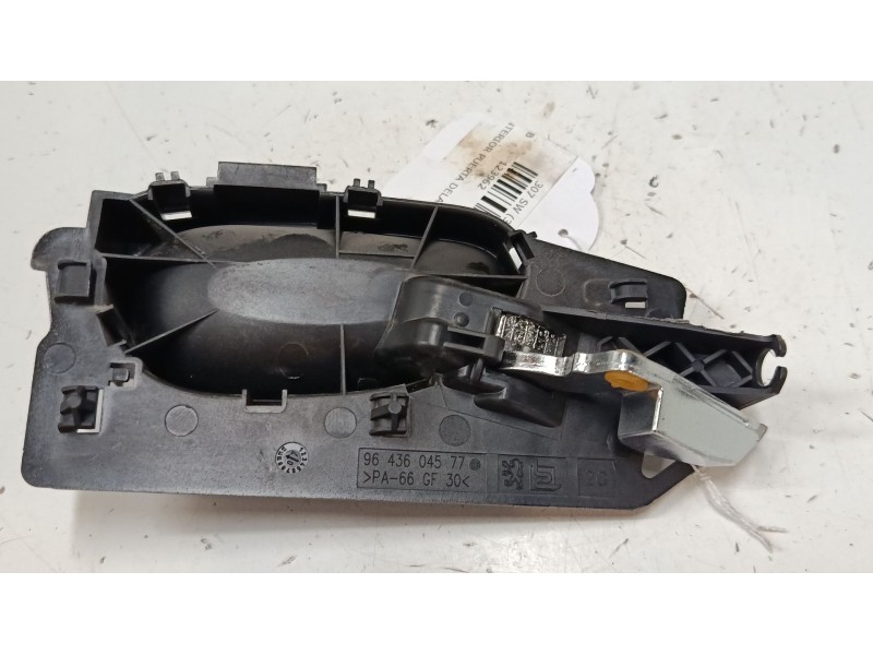Recambio de maneta interior puerta delantera izquierda para peugeot 307 sw (3h) 1.6 hdi 110 referencia OEM IAM 9643604577  