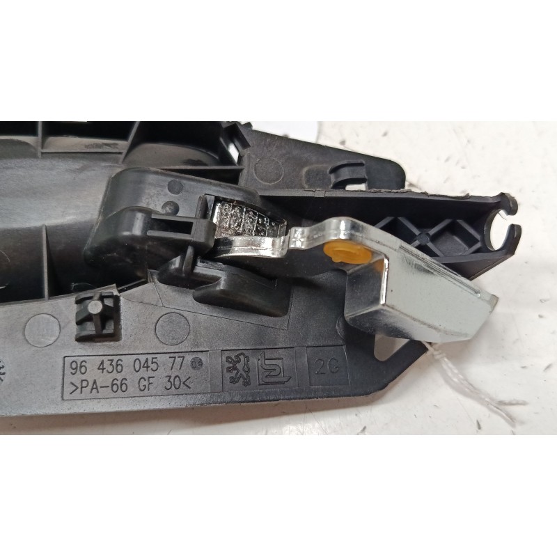 Recambio de maneta interior puerta delantera izquierda para peugeot 307 sw (3h) 1.6 hdi 110 referencia OEM IAM 9643604577  