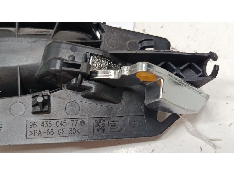 Recambio de maneta interior puerta delantera izquierda para peugeot 307 sw (3h) 1.6 hdi 110 referencia OEM IAM 9643604577  