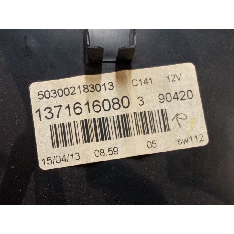 Recambio de cuadro instrumentos para fiat qubo (225_) 1.3 d multijet (225cxb1a, 225axb1a, 225cxb11, 225axb11,... referencia OEM 