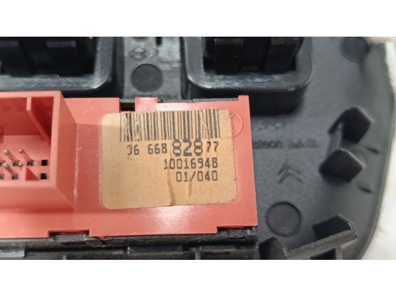 Recambio de interruptor multiple tablero para citroën c4 ii (nc_) 1.6 hdi 110 referencia OEM IAM 9666882877  