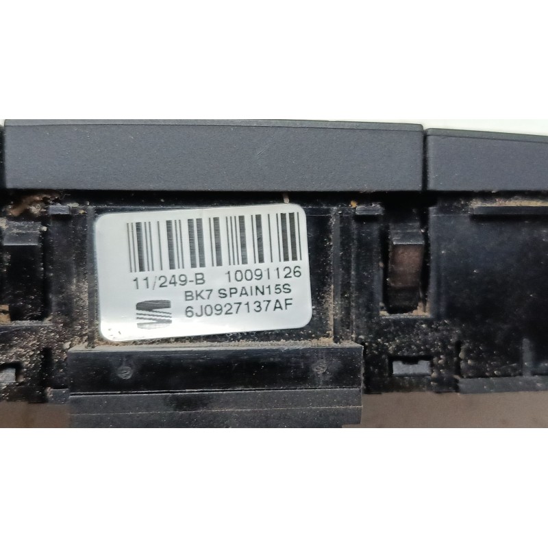 Recambio de interruptor multiple tablero para seat ibiza iv (6j5, 6p1) 1.6 tdi referencia OEM IAM 6J0927137AF  