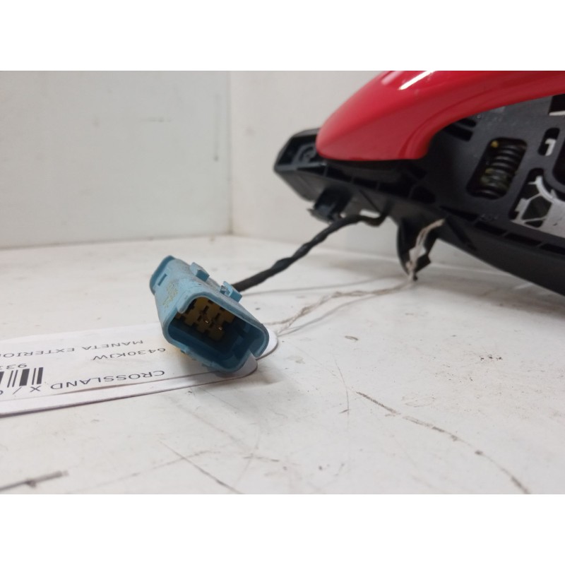Recambio de maneta exterior trasera izquierda para opel crossland x / crossland (p17, p2qo) 1.2 (75) referencia OEM IAM   