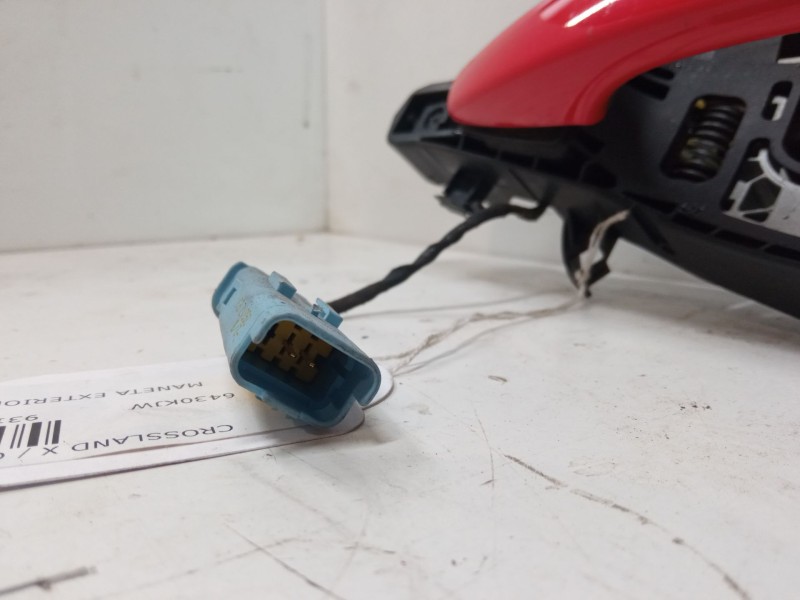 Recambio de maneta exterior trasera izquierda para opel crossland x / crossland (p17, p2qo) 1.2 (75) referencia OEM IAM   