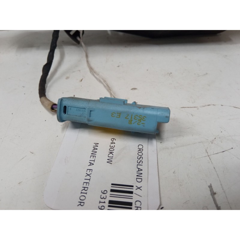 Recambio de maneta exterior trasera izquierda para opel crossland x / crossland (p17, p2qo) 1.2 (75) referencia OEM IAM   