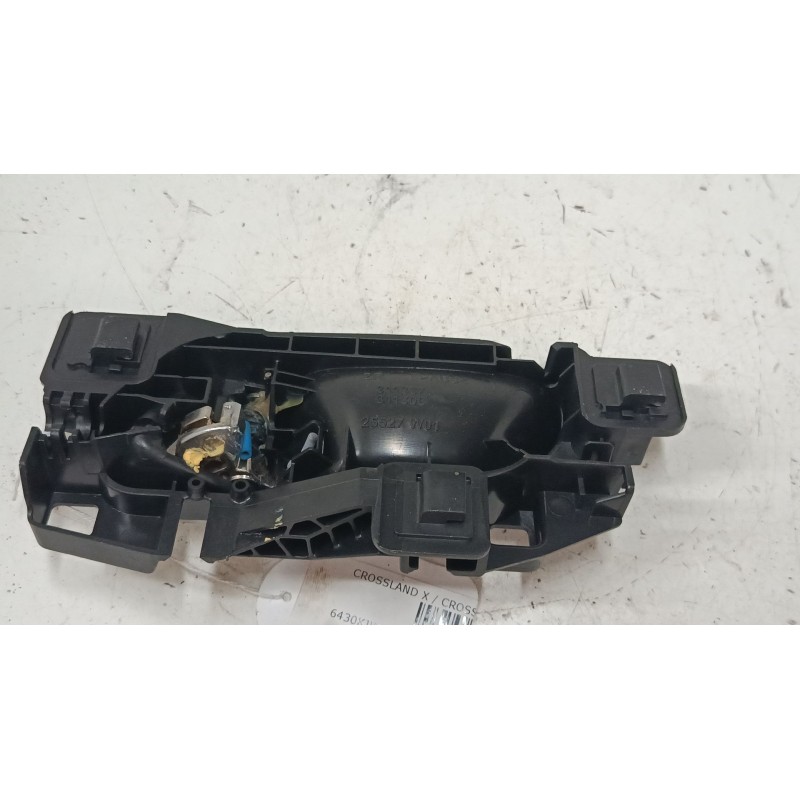 Recambio de maneta interior puerta trasera derecha para opel crossland x / crossland (p17, p2qo) 1.2 (75) referencia OEM IAM   