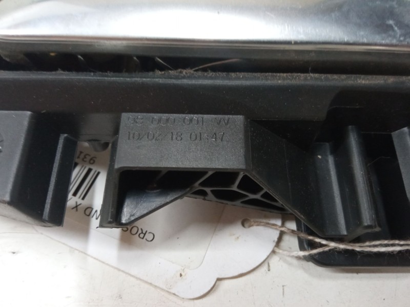 Recambio de maneta interior puerta trasera izquierda para opel crossland x / crossland (p17, p2qo) 1.2 (75) referencia OEM IAM  