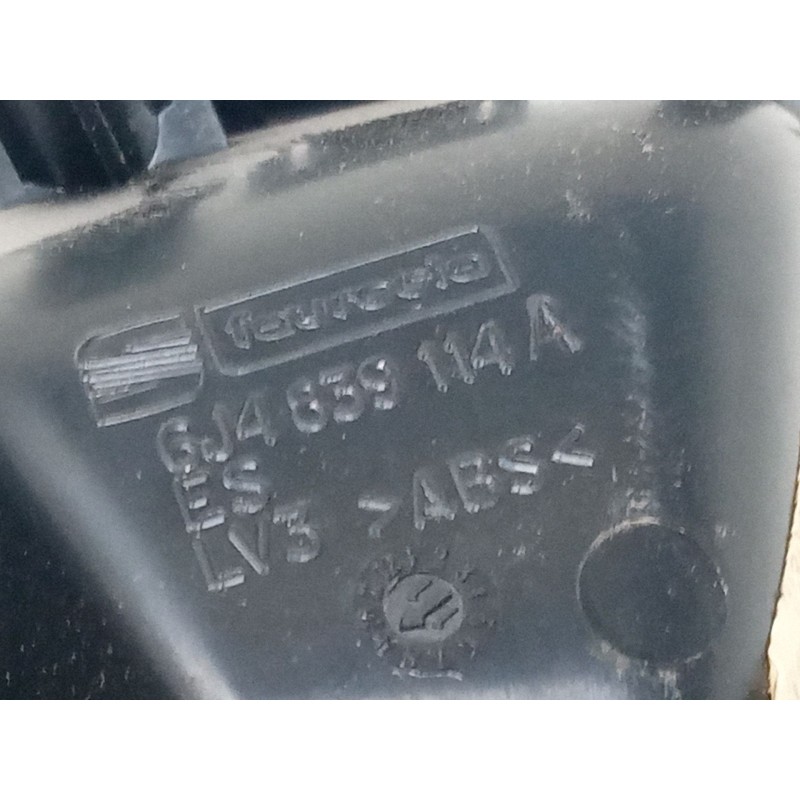 Recambio de maneta interior puerta trasera derecha para seat ibiza iv (6j5, 6p1) 1.6 tdi referencia OEM IAM 6j4839114a  
