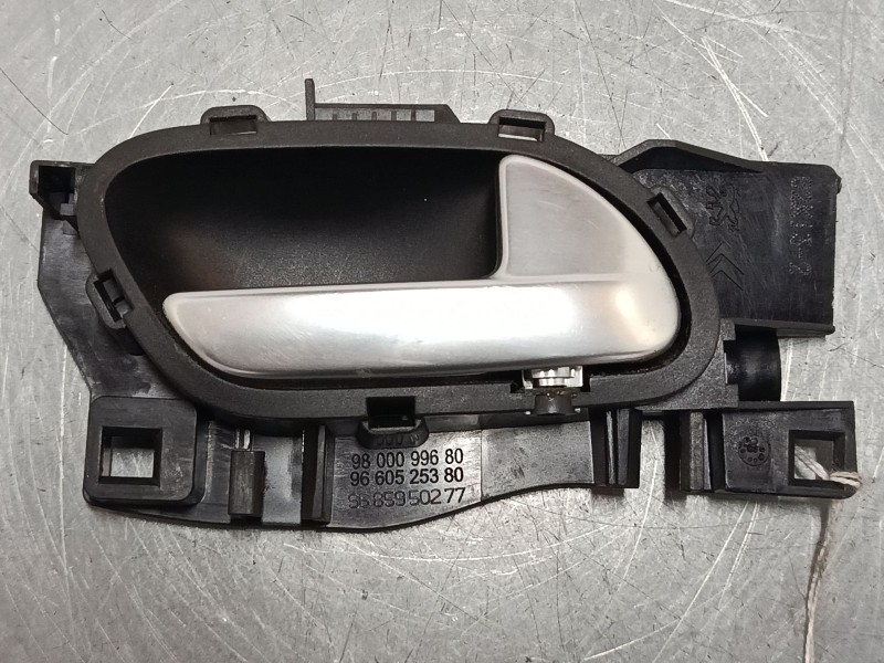 Recambio de maneta interior puerta trasera derecha para citroën c4 picasso ii 1.6 hdi 90 referencia OEM IAM 9800099680  