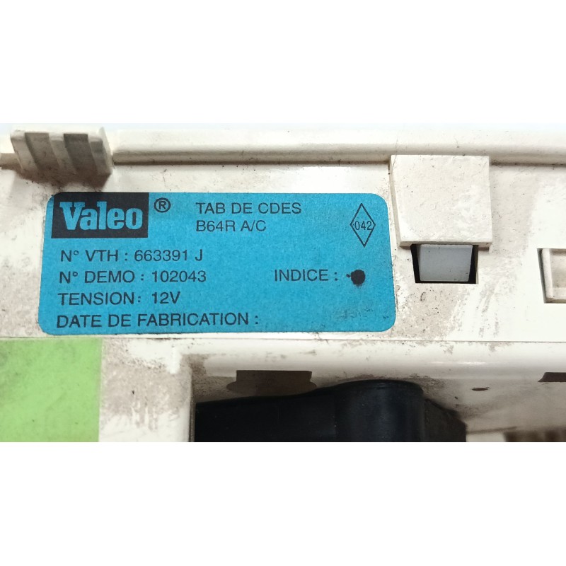 Recambio de mando calefaccion / a/a para renault megane i coach (da0/1_) 1.6 16v (da0b, da04, da11) referencia OEM IAM   