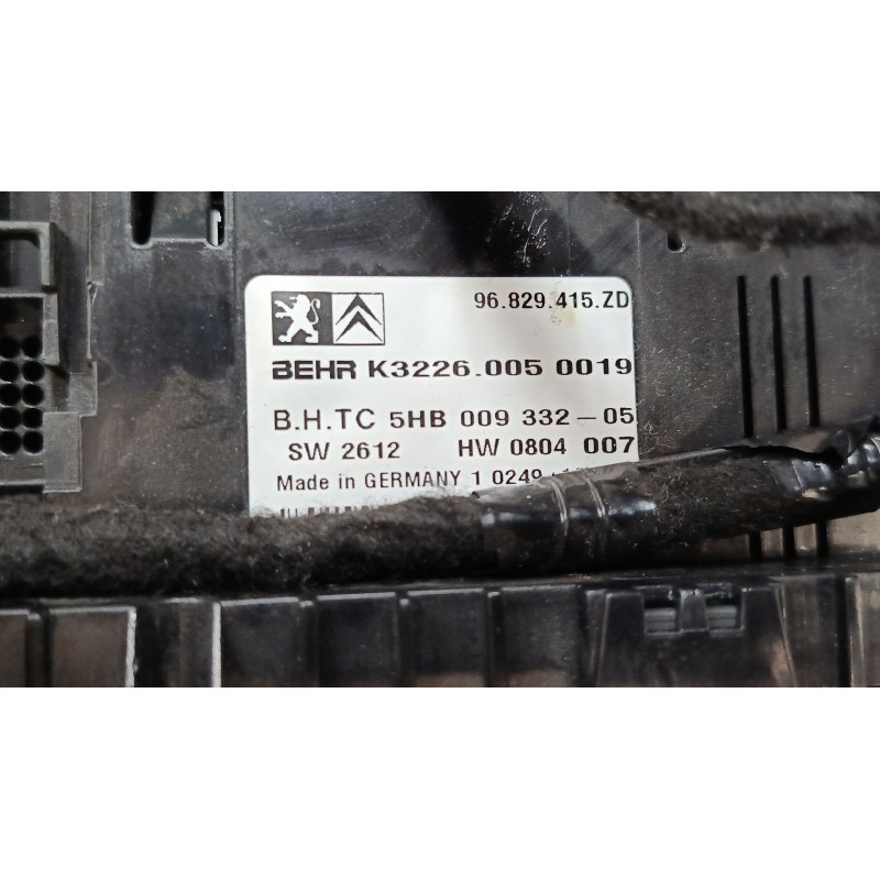 Recambio de mando climatizador para citroën c5 ii (rc_) 2.0 hdi (rcrhrh) referencia OEM IAM 5HB009332  