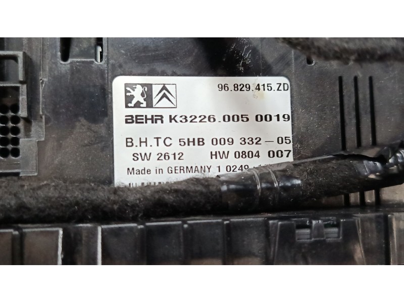 Recambio de mando climatizador para citroën c5 ii (rc_) 2.0 hdi (rcrhrh) referencia OEM IAM 5HB009332  