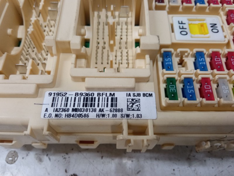 Recambio de bsi para hyundai i10 ii (ba, ia) 1.2 referencia OEM IAM 91952B9360  